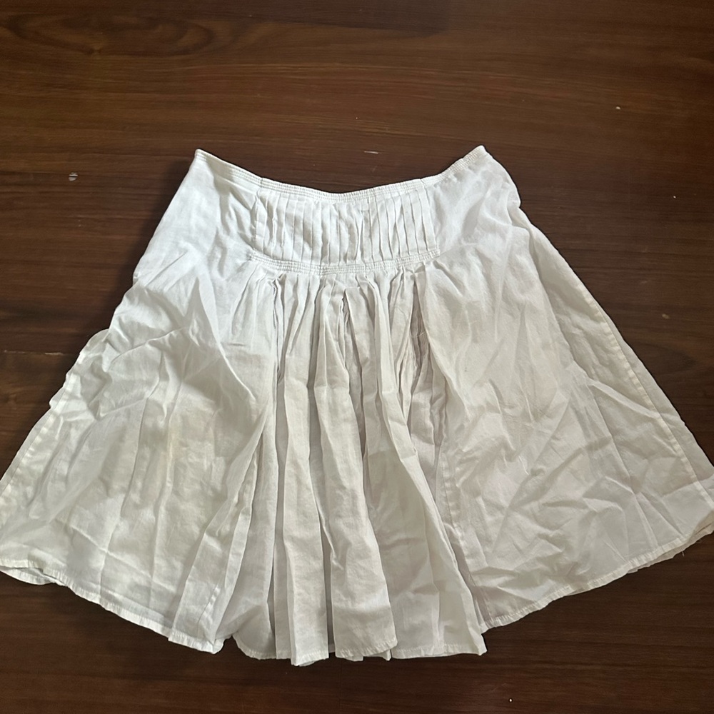 J Crew White Skirt Size 0